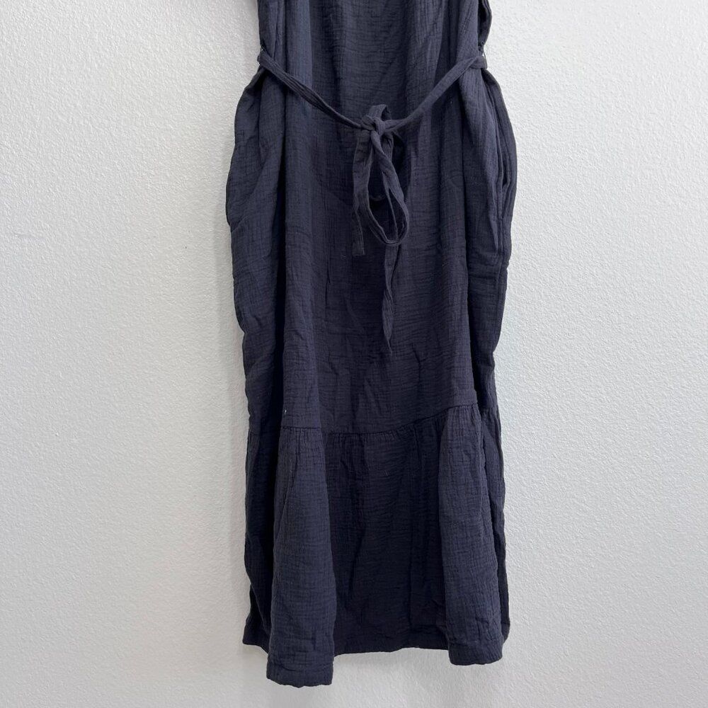 NWT A Pea In The Pod Maternity Dress Size Large Women's Organic Cotton Gauze - Picture 3 of 7